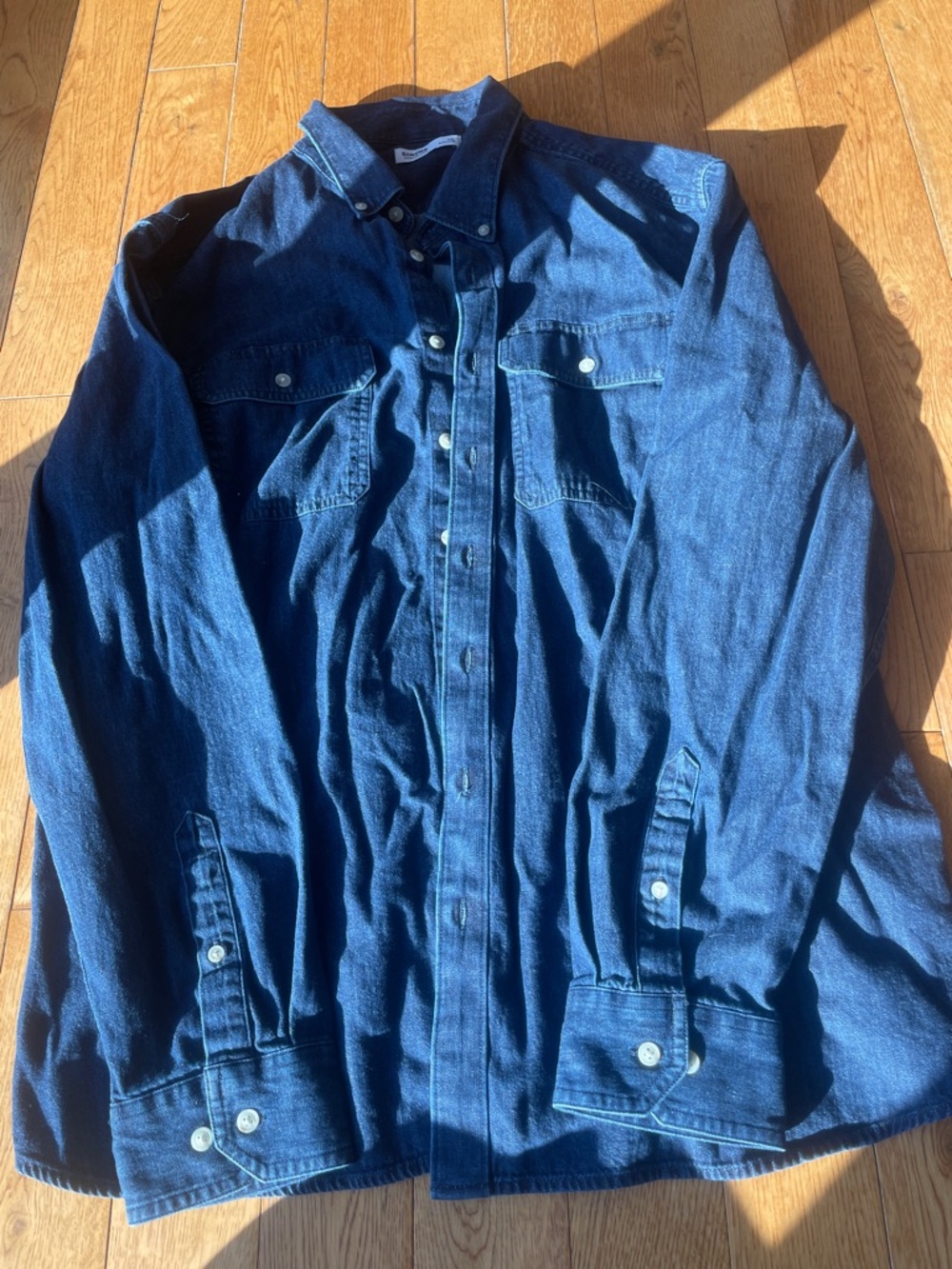 Sonoma Indigo Blue Denim Shirt